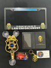 Medallion Display Stand | License Plate Frame | iSupportLE