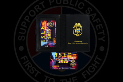 iSupportLE "Supporter" Wallet with Mini Badge